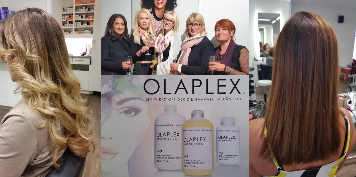 Friseurhandwerk mit OLAPLEX